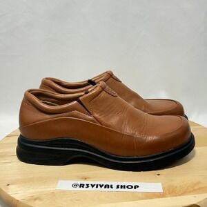 Ariat 95763 ATS Womens Brown Leather Slip On‎ Western Loafer - Size 8.5B & 39.5